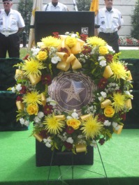 AGSM Wreath At Tomb of the Unknown, Arlington